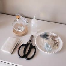 DIY材料包•六款永生花浮游花夜燈 畢業 生日 手作禮物