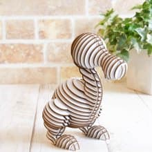 嘟嘟鳥 3D 手作 DIY 居家擺飾 白色 耶誕