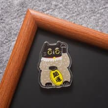 雙面招財貓冰箱貼