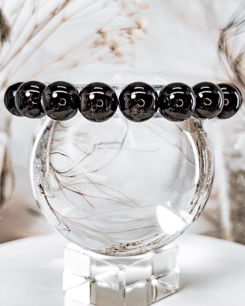 【斑馬紋金運石】高品水晶手鍊手串手珠