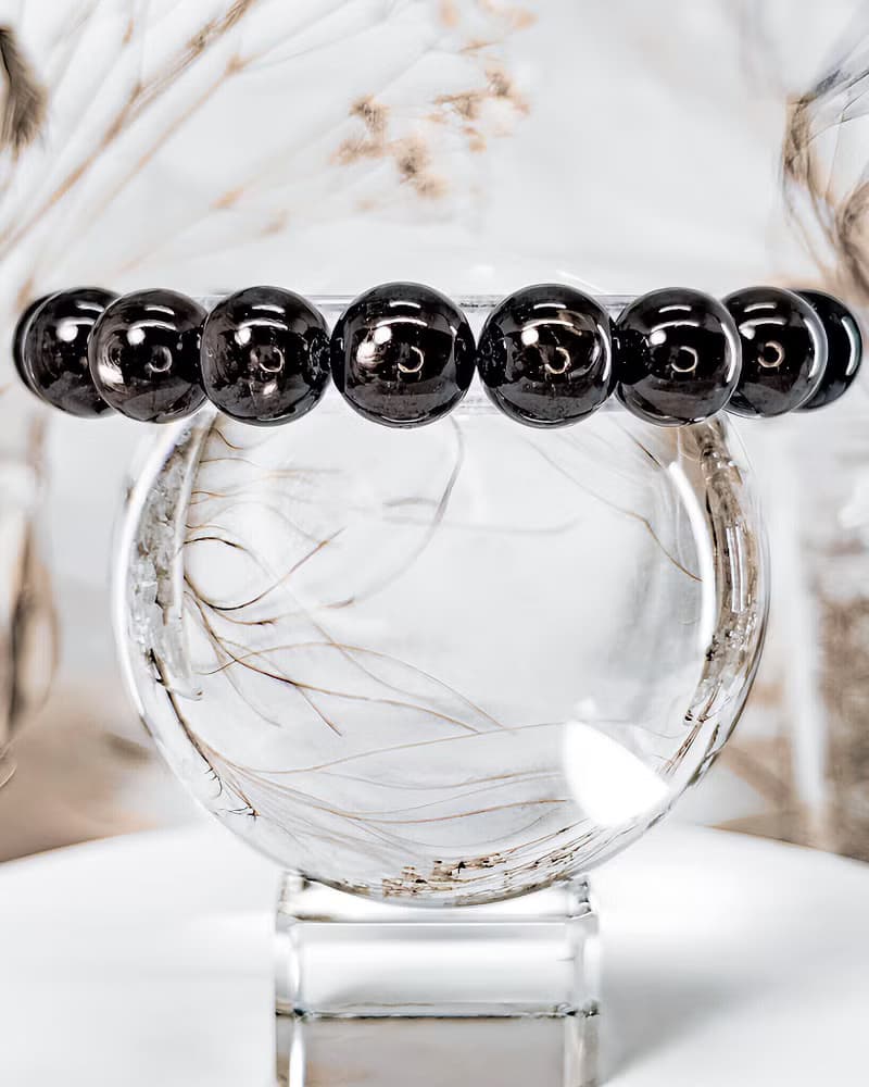 【斑馬紋金運石】高品水晶手鍊手串手珠