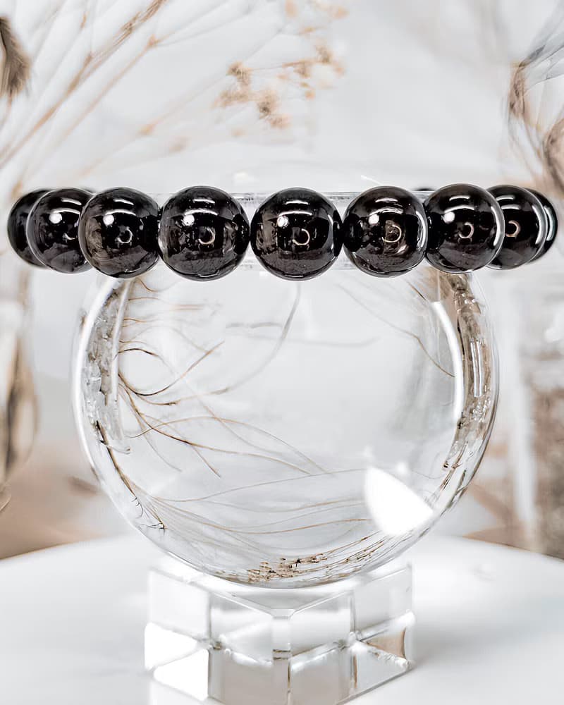 【斑馬紋金運石】高品水晶手鍊手串手珠