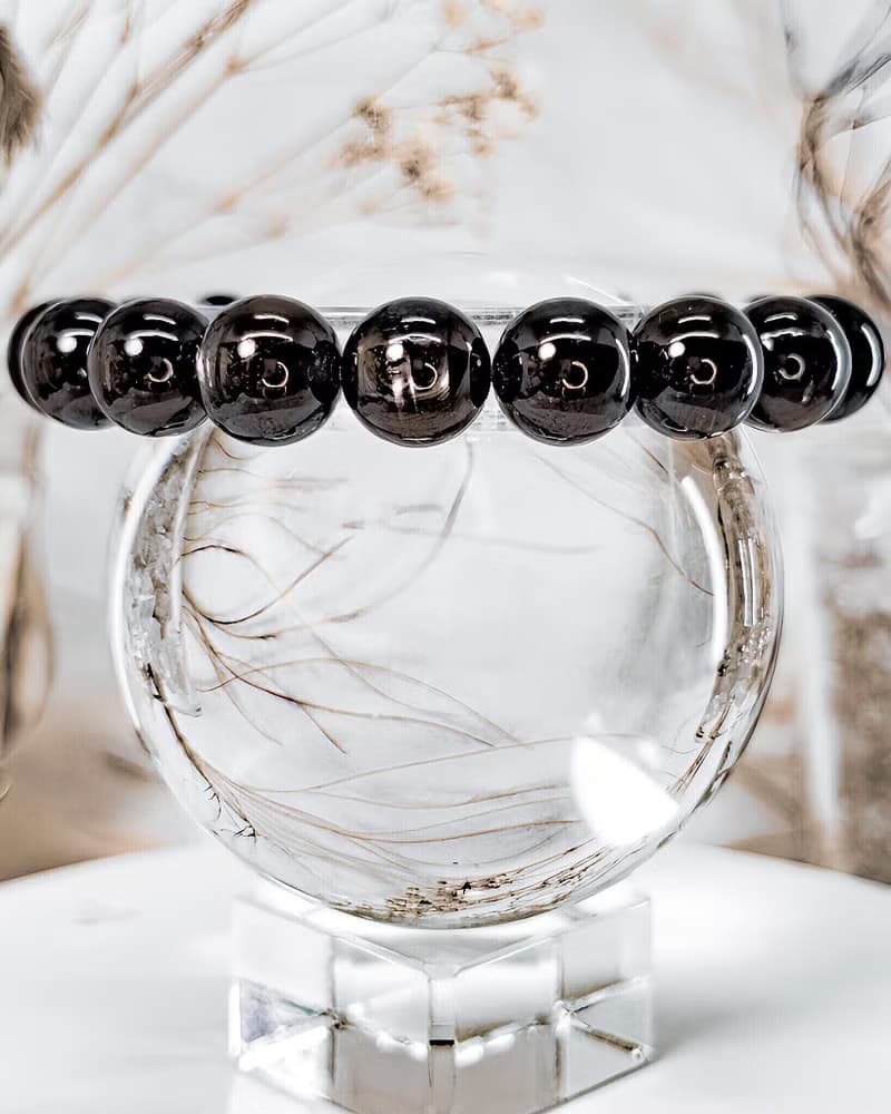 【斑馬紋金運石】高品水晶手鍊手串手珠