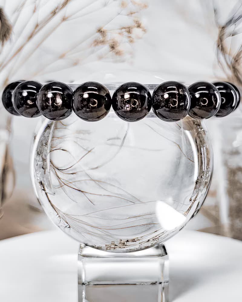 【斑馬紋金運石】高品水晶手鍊手串手珠