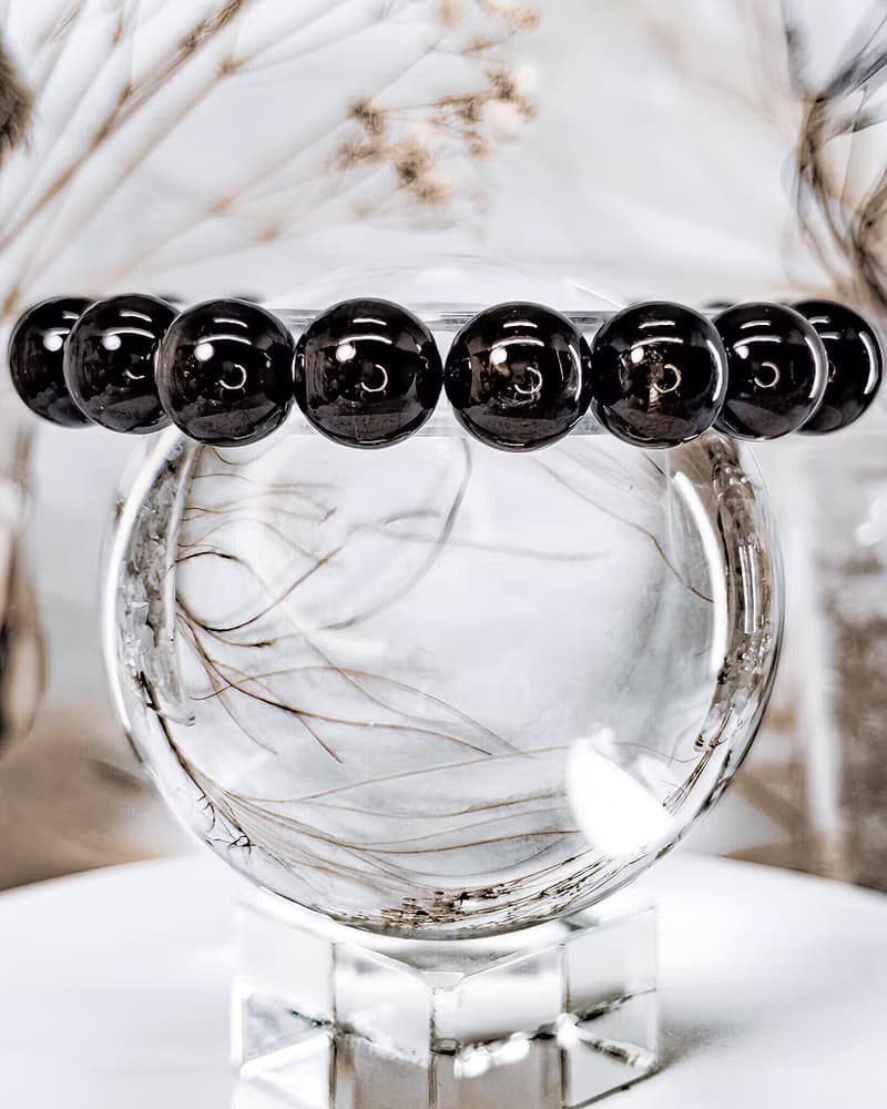 【斑馬紋金運石】高品水晶手鍊手串手珠