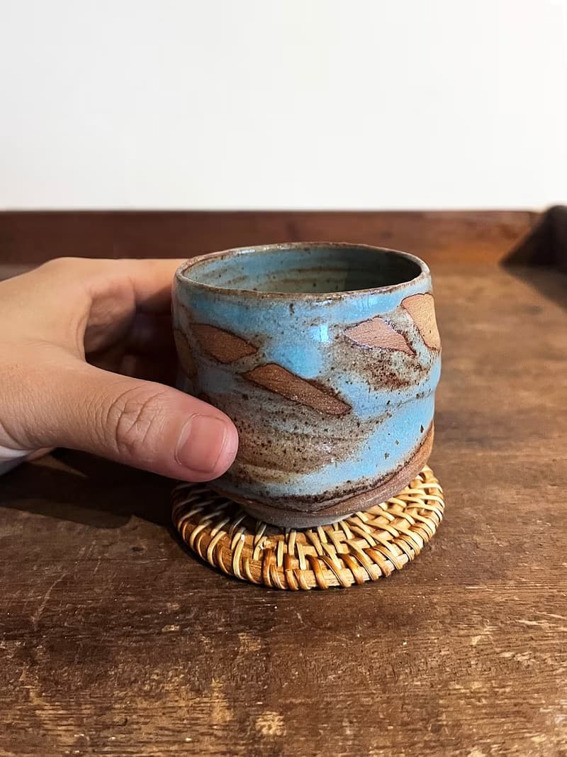 冷藍 茶杯 主人杯 | 陶器皿