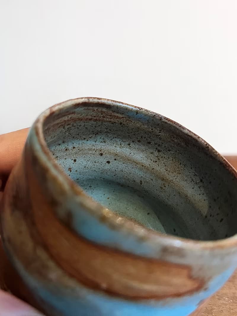 冷藍 茶杯 主人杯 | 陶器皿
