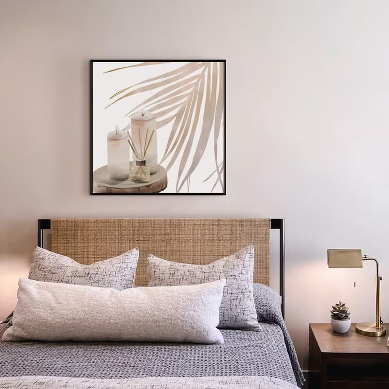 悠然格調 - 植物棕櫚手繪畫/波希米亞/簡約風佈置/侘寂/居家佈置