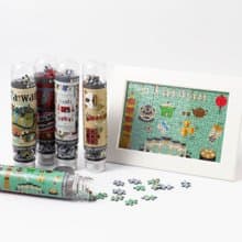 台灣迷你試管拼圖 台灣紀念品/禮物