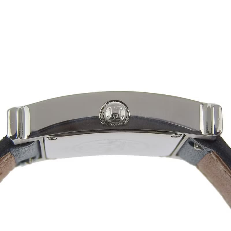 【日本直送】エルメス HERMES Hウォッチ 腕時計 HH1.210 SS×レザー T クオーツ アナログ表示 ブルージーン文字盤 レディース【中古】