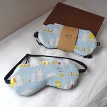 優惠2件套 | 夏日白熊眼罩 |有附收納袋|免費禮品包裝