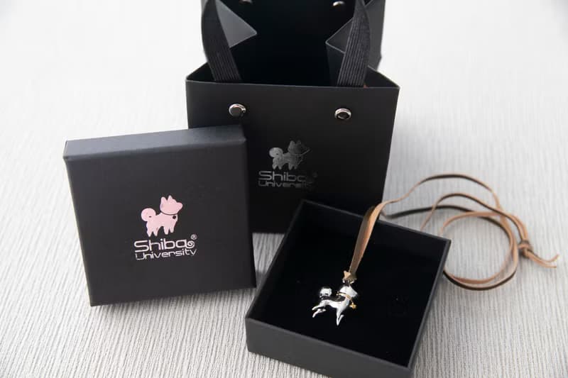 【柴犬大學】叮噹柴3D墜鍊 鍍黃金 手工雕刻 情人節禮物 925純銀