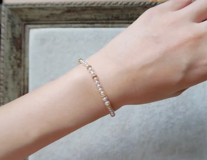 氣質款 施華洛世奇珍珠 手練