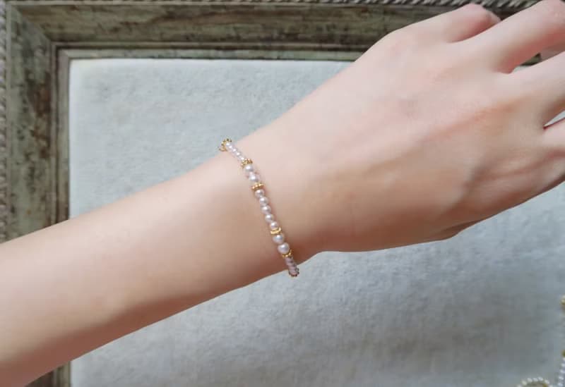 氣質款 施華洛世奇珍珠 手練