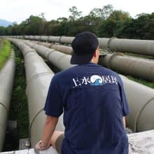 CultT 獨家設計-上水居民短䄂T-Shirt-藍色 (成人/中性)