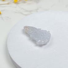 冰種翡翠巧雕白菜 | 天然緬甸A貨翡翠 | 送禮