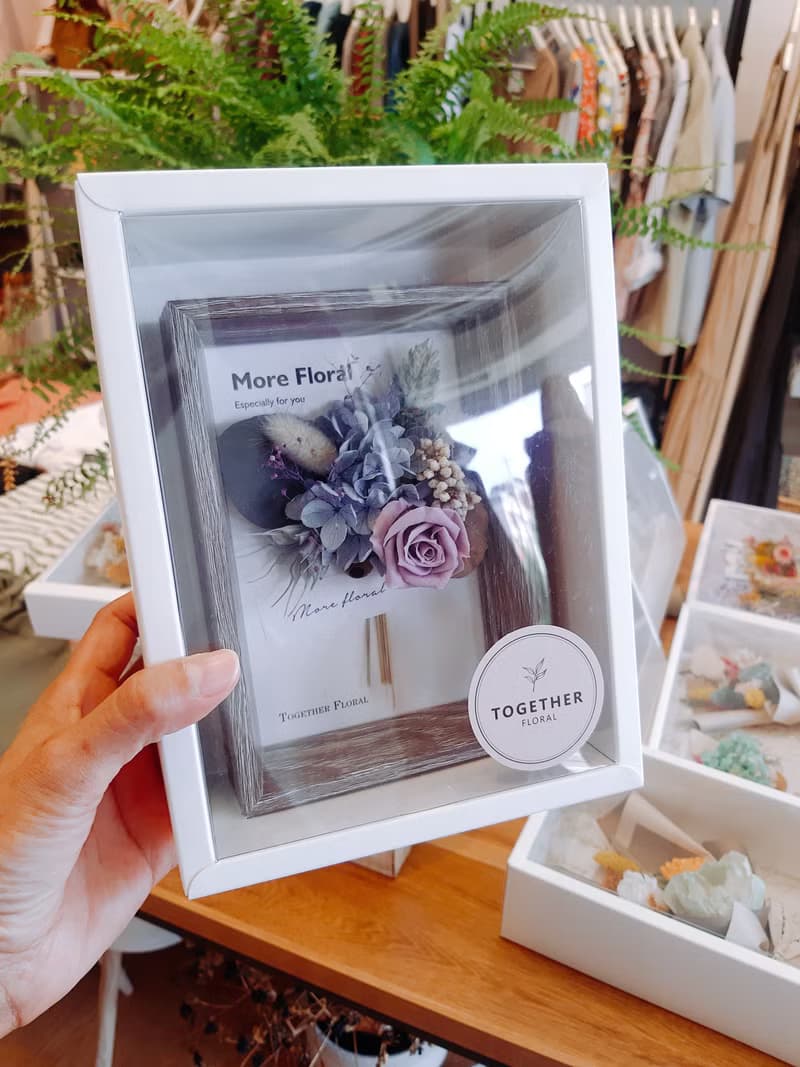 永生花桌框/壁飾 永生花卡片 畫框花畫