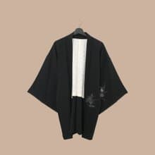 Back to Green-日本帶回羽織 漂流 花束kb-01/vintage kimono