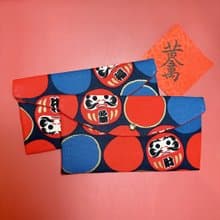 【保證年前到貨】爸媽一人一個開運必勝(兩入組布紅包袋 存摺袋