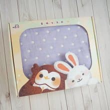 現貨(台灣製造)6重紗呼呼大睡被蓋毯外出被禮盒_90X70cm S號