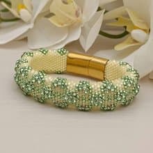 Crystal Bracelet For Women Yellow Bangle Indian Style Green Cuff Bracelet