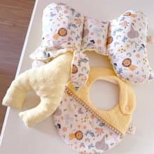 獅子王ZOO 豪華彌月禮盒組 安撫兔 好運波波兜