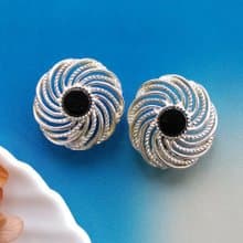 Vintage Jewelry 西洋古董飾品 SARAH COV Mystic Swirl 夾式耳環