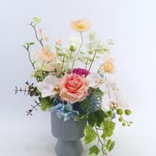 粉蝴蝶蘭虞美人香氛花禮/入厝禮/開幕/喬遷/送禮/植栽