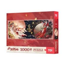 TOi圖益 天官賜福-天韻瓷福 動漫拼圖1000片DIY成人治愈手工桌遊