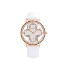 IMIR 璀璨 | 白珍珠貝 玫瑰金殼 皮錶帶