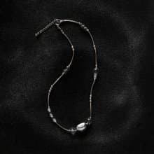 Metal Beads Gemstone Necklace