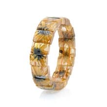 寶麗金珠寶-天然鈦晶手排