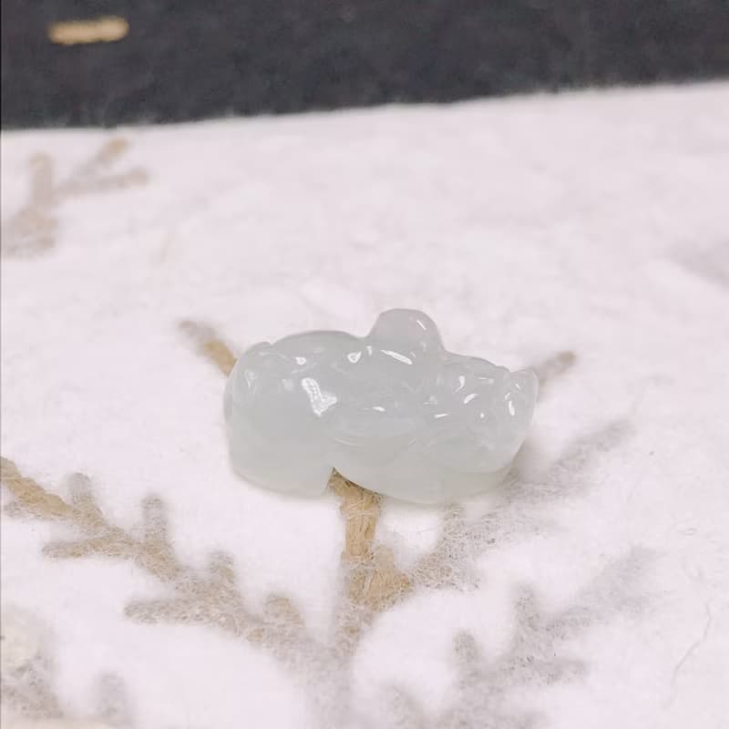 【招財神獸】冰種翡翠戰神貔貅 | 天然緬甸A貨翡翠 | 送禮