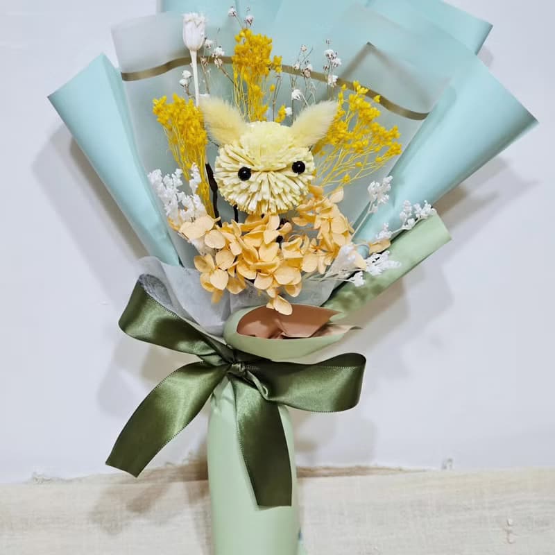 索拉兔兔花束