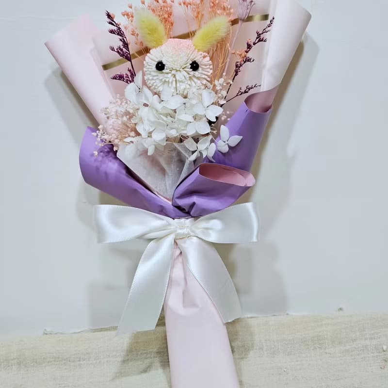 索拉兔兔花束
