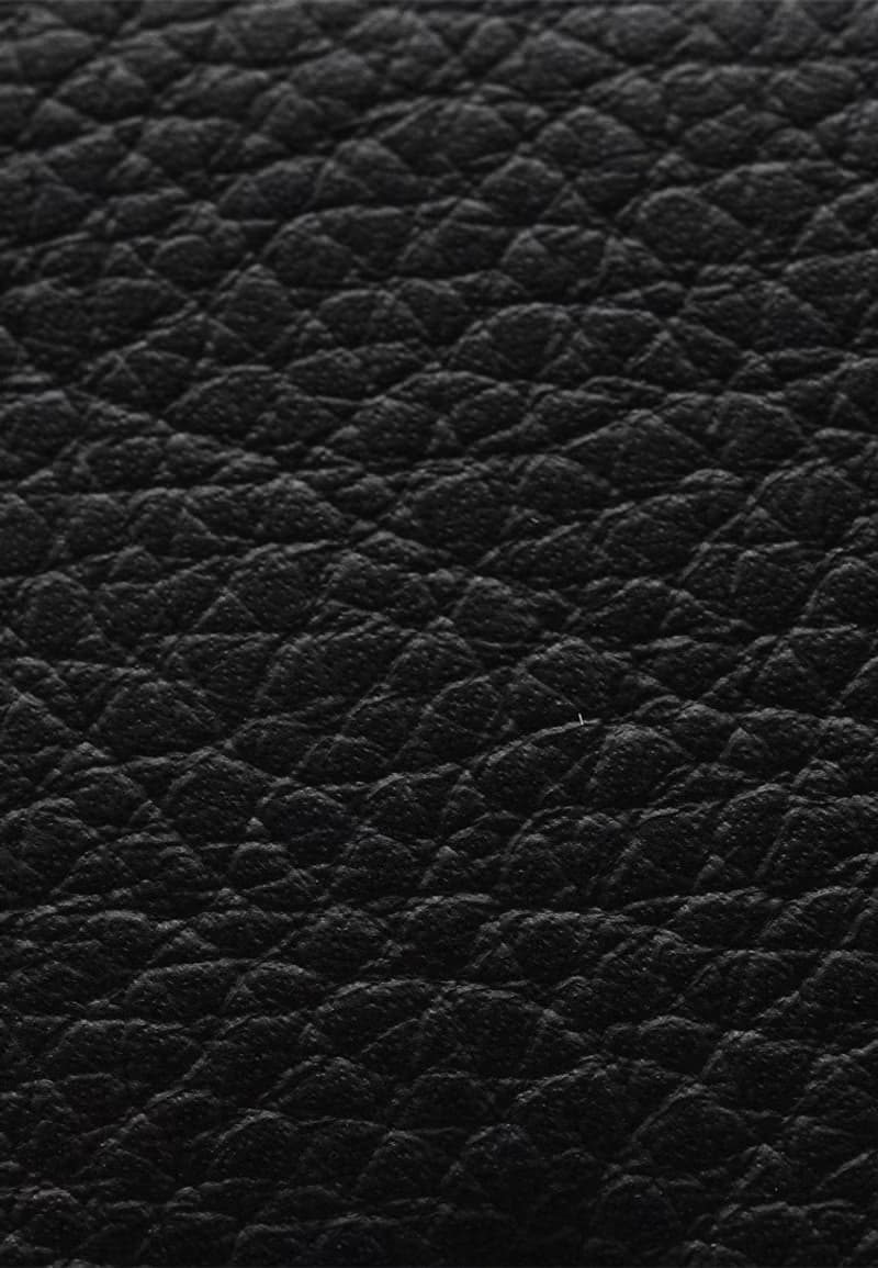 LUCKY - WOMEN SIMPLE LONG LEATHER WALLET - BLACK