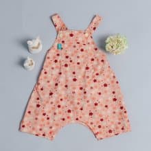 包屁鬆緊吊帶(短)褲-和風13 包屁 連身 嬰幼 彌月禮 短褲 防蚊