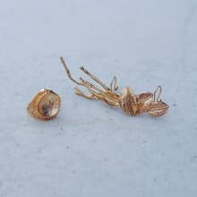 無垢系列 - 落木 * 精靈耳飾