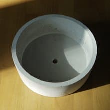 水泥圓花器