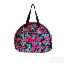 90s SONIA RYKIEL SACS Oversized Red Cherry Printed Semi Circle Tote bag