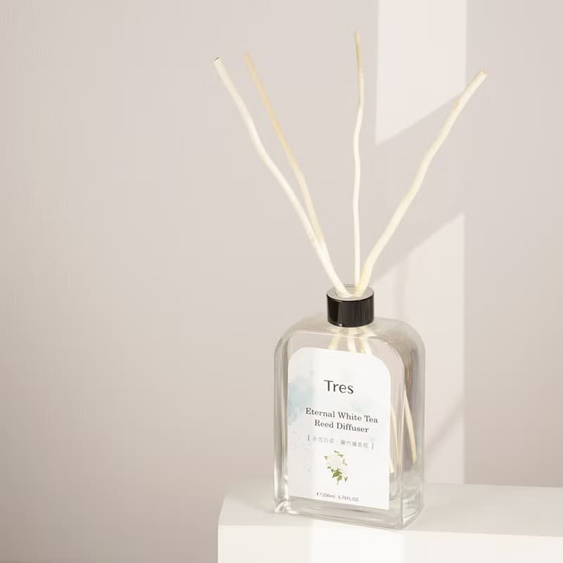 【淨化磁場】永恆白茶藤竹擴香瓶 l 無火香薰 l 茶香調