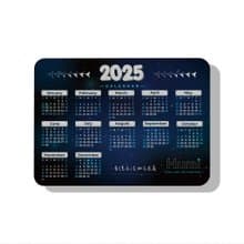 【Humi_2025年曆滑鼠墊】桌墊/辦公桌墊/交換禮物/新年禮物