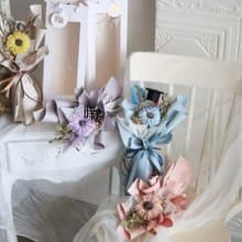 理想未來 向日葵 乾燥花花束