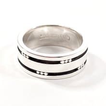 【日本直送 中古美品】10号 ジョージジェンセン Georg Jensen リング・指輪 60 D シルバー925 シルバー ジュエリー アクセサリー