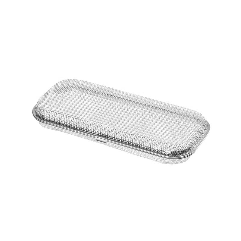 日本霜山 304不鏽鋼洗碗機專用餐具/小物清洗盒