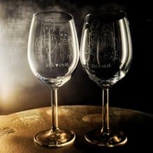 【新婚賀禮對杯】客定 手雕對杯In love系列 肖像/免費刻字