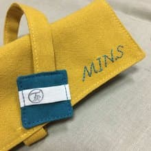 加購商品 英文姓名刺繡 限八字內 餐具包 鑰匙包 收納包 口金適用
