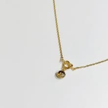 不鏽鋼 扭結 胎毛 臍帶項鍊