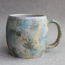 斑彩圓杯