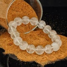 白幽靈 12.3mm 水晶手鍊 ( HKA9211 )